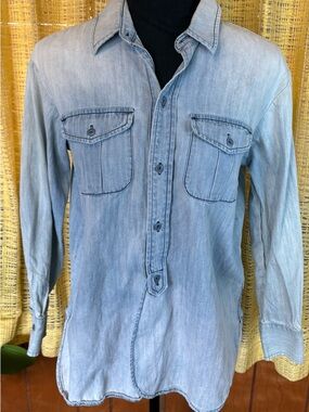 Madewell denim shirt XS